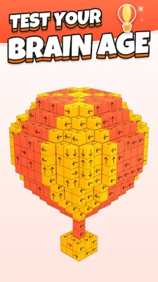 Tap Out Убрать 3D кубики screen 1